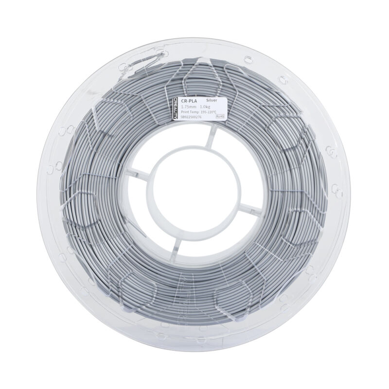 Creality CR-PLA Filament - Silver - Argintiu - 1.75mm - 1.3kg - imagine 3