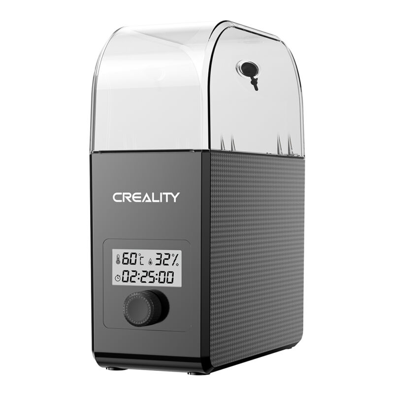 Uscator filament Creality Dry Box 2.0, 45-65 grade C, senzor umiditate - imagine 3