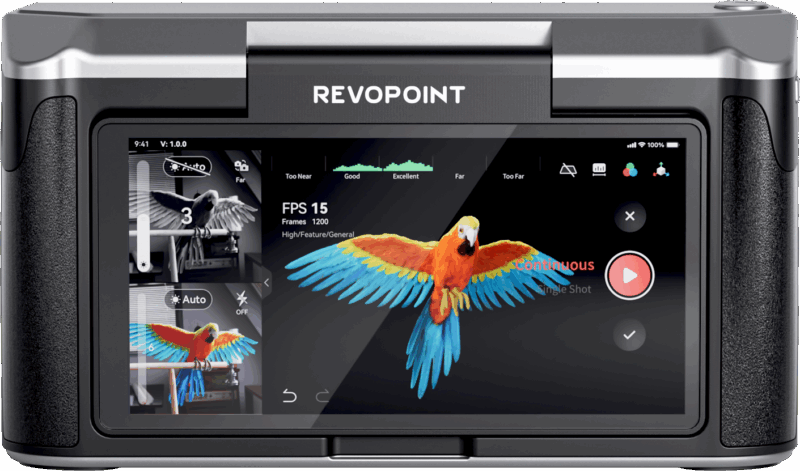 Revopoint Miraco Pro - scanner 3D all-in-one, 32GB RAM, 256GB SSD - imagine 5