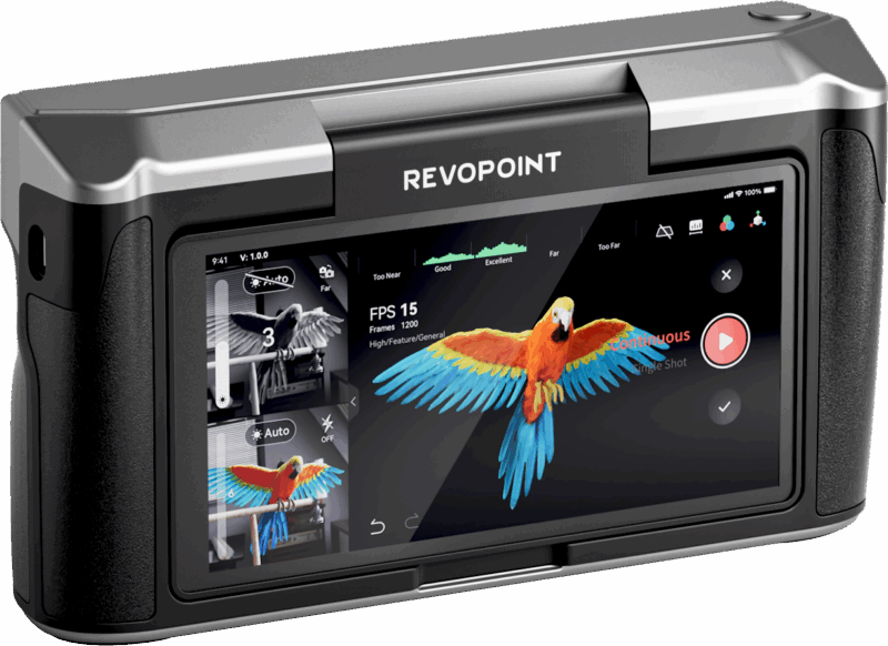 Revopoint Miraco Pro - scanner 3D all-in-one, 32GB RAM, 256GB SSD - imagine 4