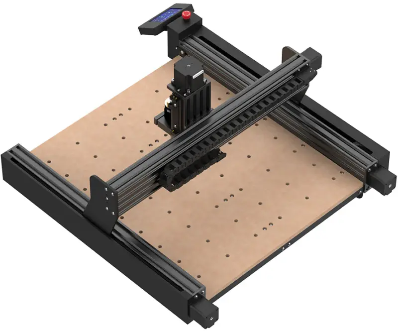 Freza TTC450 CNC, 460 x 460 x 80 mm, 80W, modul calibrare inaltime - imagine 6