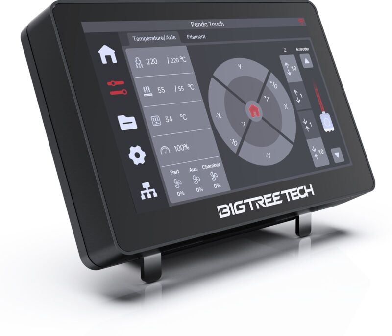 Panda Touch V1.0 - display 5' cu touchscreen pentru imprimante BambuLab X1, P1 si A1 - imagine 2