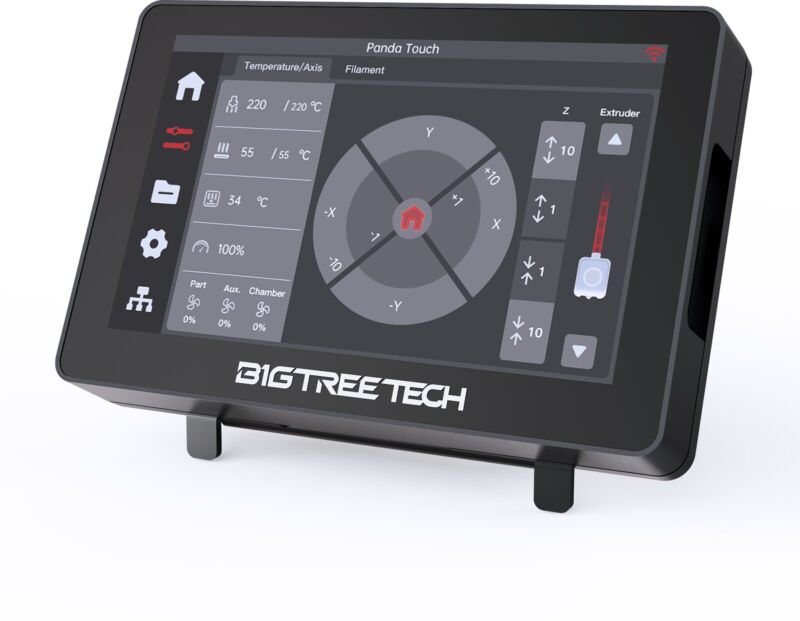 Panda Touch V1.0 - display 5' cu touchscreen pentru imprimante BambuLab X1, P1 si A1 - imagine 3