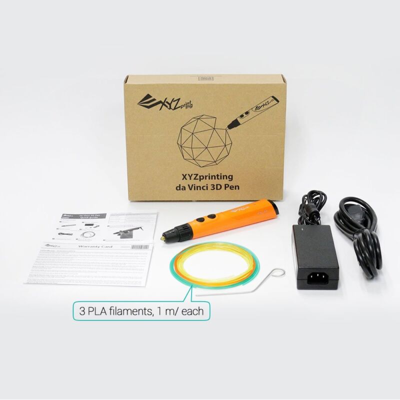 Creion 3D XYZprinting da Vinci - Stilou portabil cu filament PLA ecologic - imagine 4