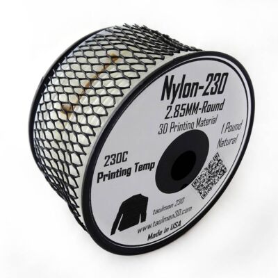 Taulman Nylon 230 - 2.85mm - 450g - Transparent - Filament de Nylon de Înaltă Calitate