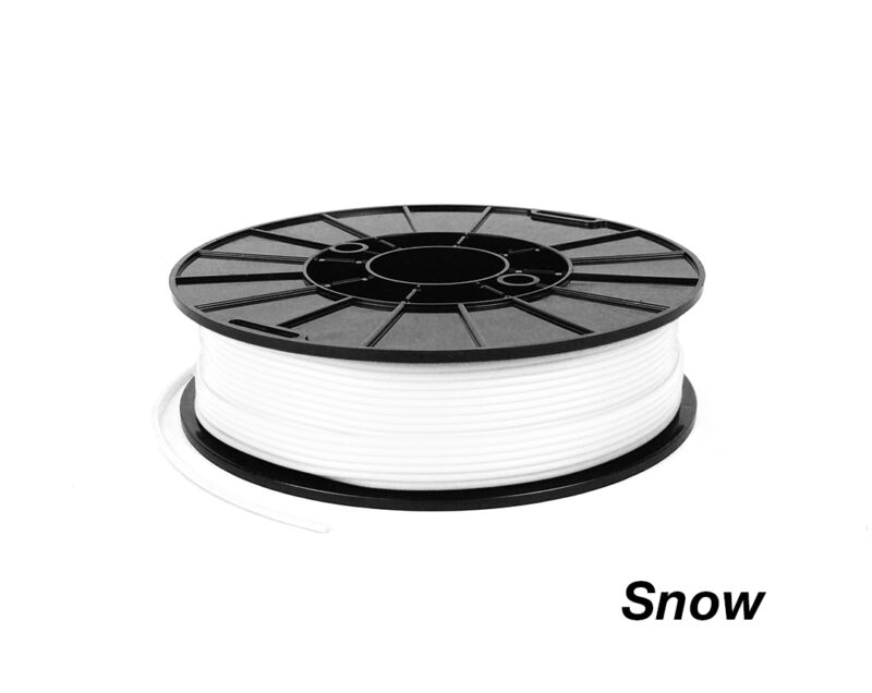 NinjaTek Cheetah Flexible - Alb Zăpadă - Alb - 1.75mm - 700g - imagine 3