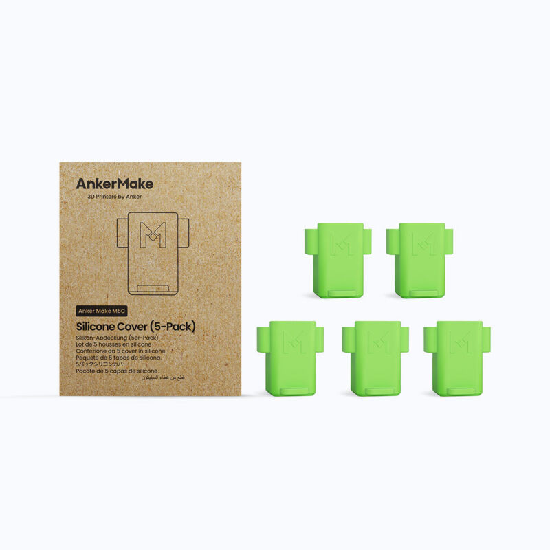 Mănușă din silicon pentru blocul de încălzire AnkerMake M5C, set de 5 bucăți - 1.75mm - 20g - imagine 3