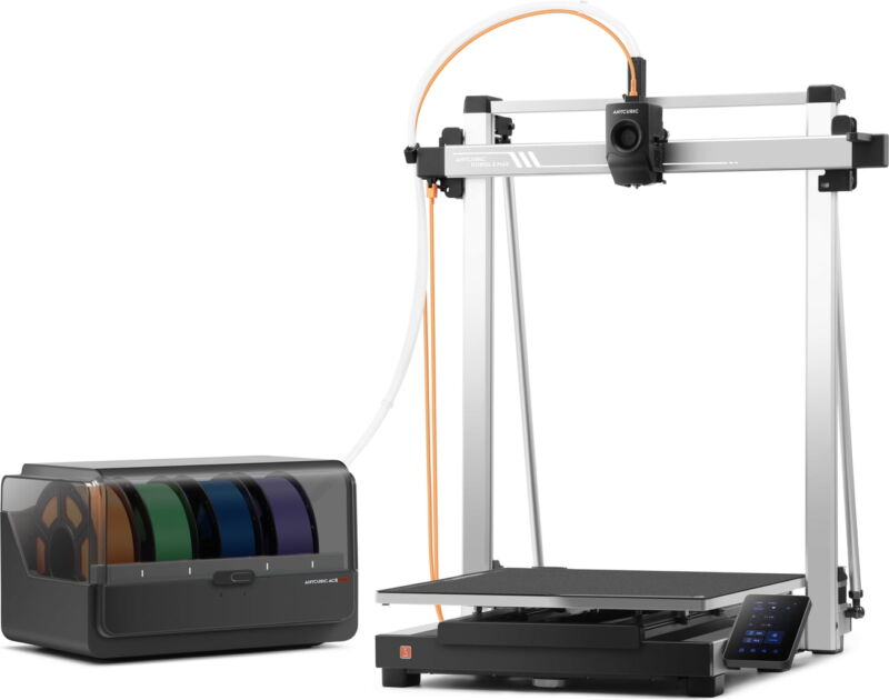 Anycubic Kobra 3 Max Combo - Imprimantă 3D cu Volum Mare de Printare - 1.75mm - 27.2kg - imagine 3