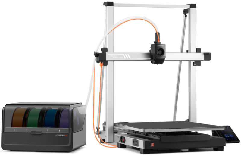 Anycubic Kobra 3 Max Combo - Imprimantă 3D cu Volum Mare de Printare - 1.75mm - 27.2kg