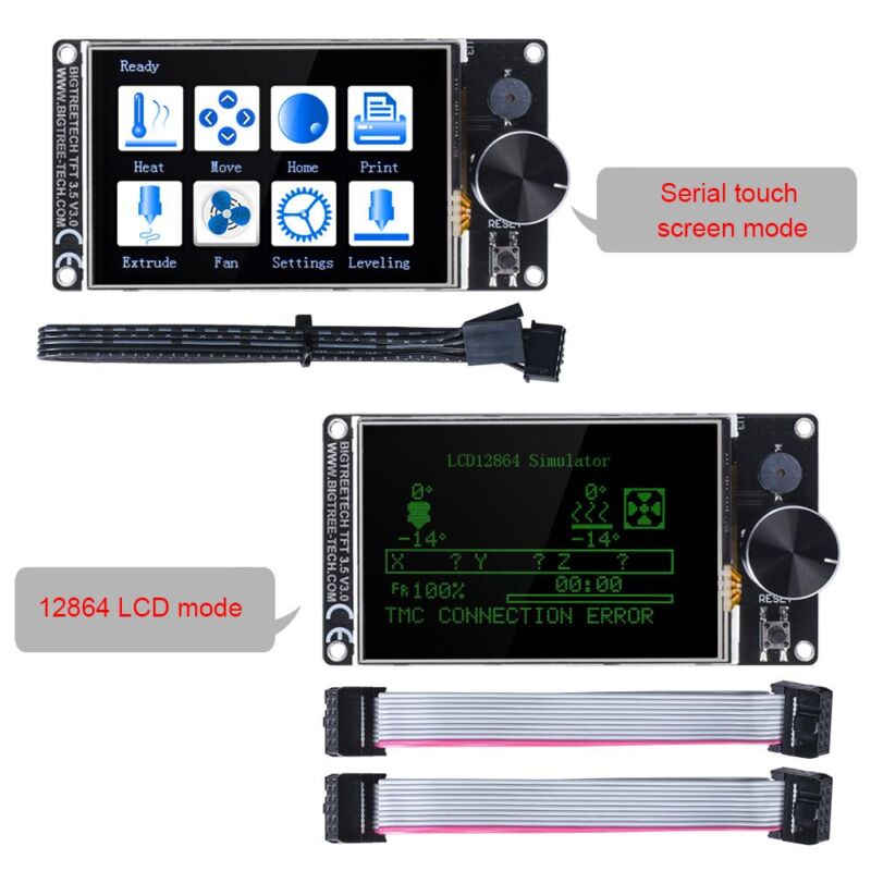 BIGTREETECH TFT35 V3.0 Display Tactil - 1.75mm - 100g - imagine 3