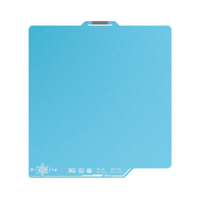 Placă de construcție BIQU Panda Cryo Grip Pro pentru Bambu X1/P1/A1 - Frostbite - 1.75mm - 300g