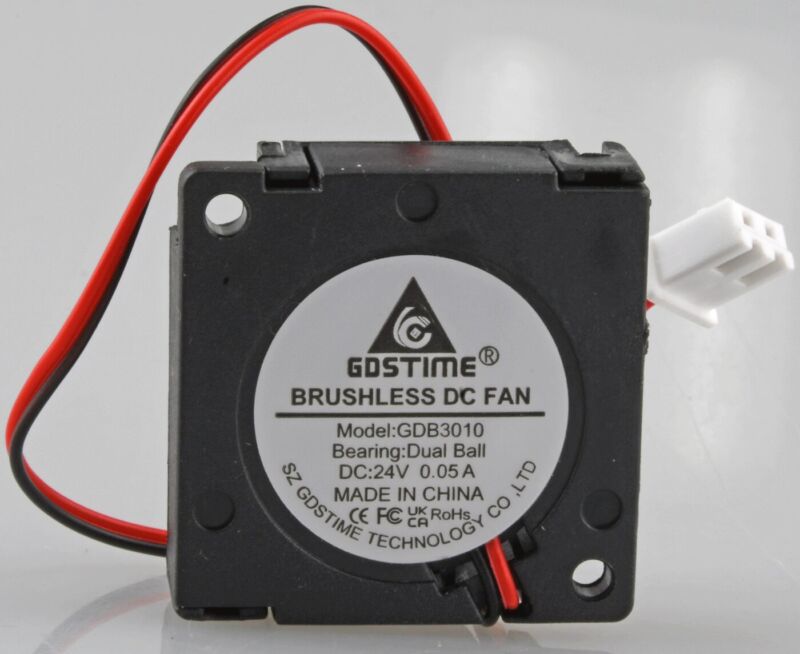 Ventilator cu Rulment 30x30x10 mm - 24V - imagine 3