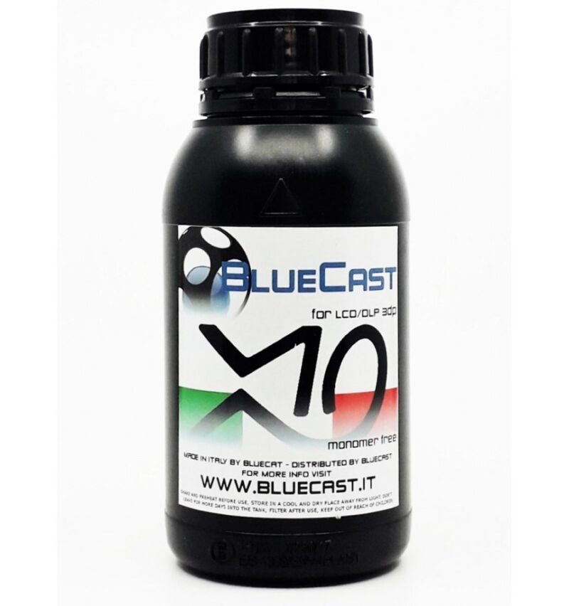 Rășină Blue Cast X10 - Albastru pentru bijuterii de precizie
