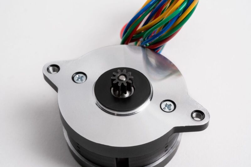 BondTech Nema14 Motor Pas cu Pas Rotund 20mm 10T Angrenaj - imagine 3