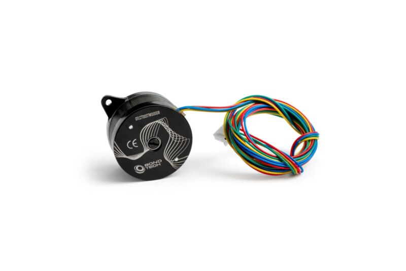 BondTech Nema14 Motor Pas cu Pas Rotund 22mm 7T Angrenaj - imagine 3