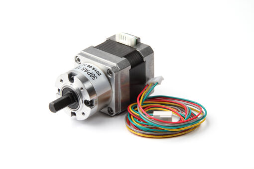 Motor stepper cu pinion BondTech Nema17 40+28mm 20mm D-shaft