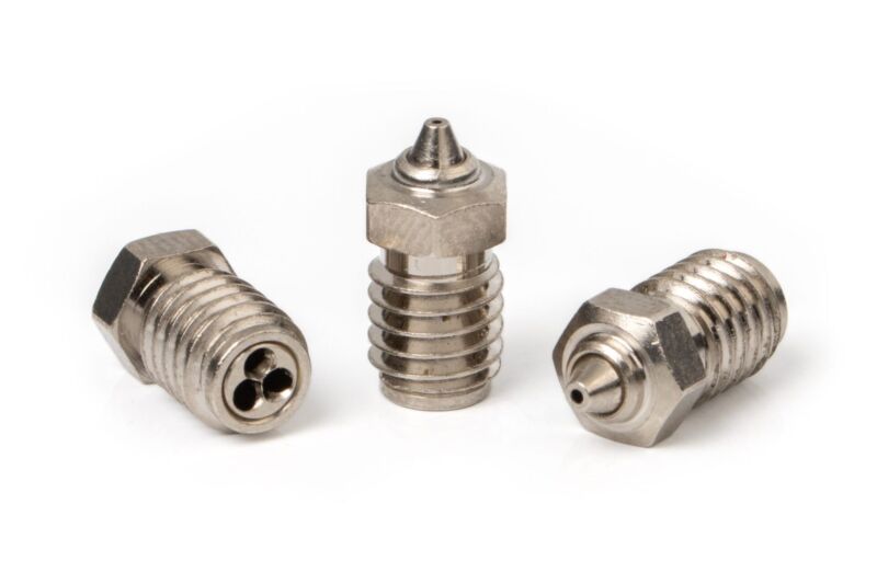 Duza Coated Bondtech CHT Bi Metal Rep Rap - 4 bucăți, 0.40-1.0mm - imagine 4