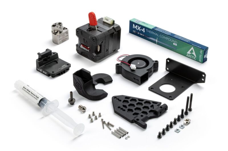 Bondtech LGX ACE Magnum+ pentru Artillery - Upgrade Extruder și Hotend - imagine 3