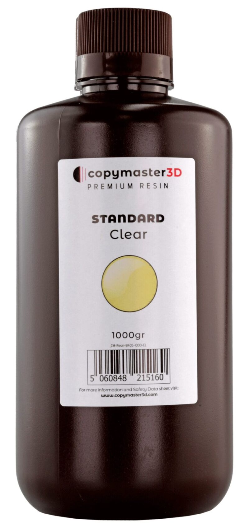 Rășină UV Copymaster3D Standard - 1000 ml - Transparent, Low Odour - imagine 2