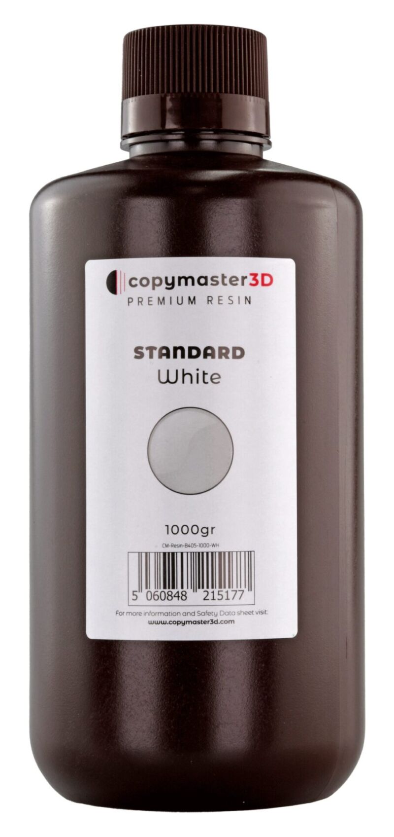Copymaster3D Rășină UV Standard - 1000 ml - Alb - Calitate Superioară - Alb - 1.2kg - imagine 2