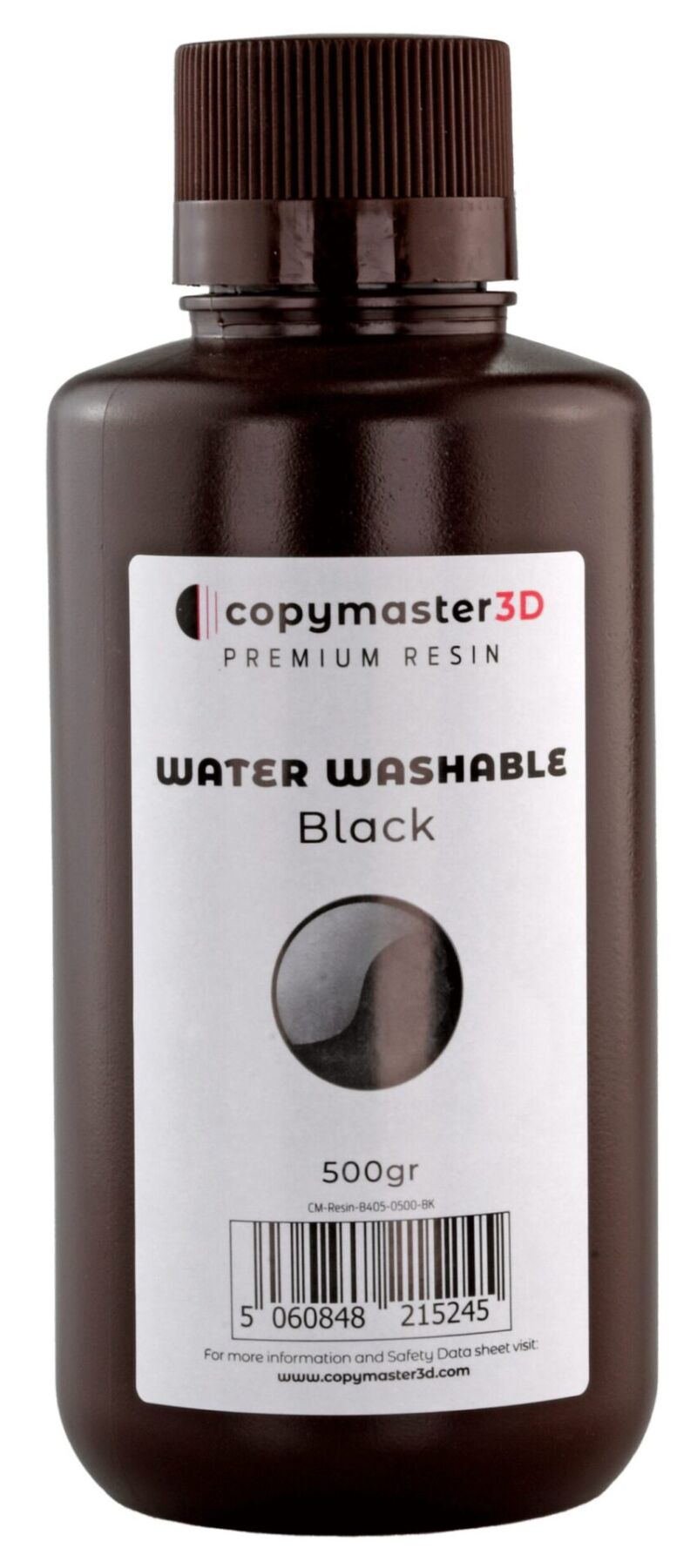 Copymaster3D Rășină UV Lavabilă cu Apă - 500 ml - Negru - imagine 2