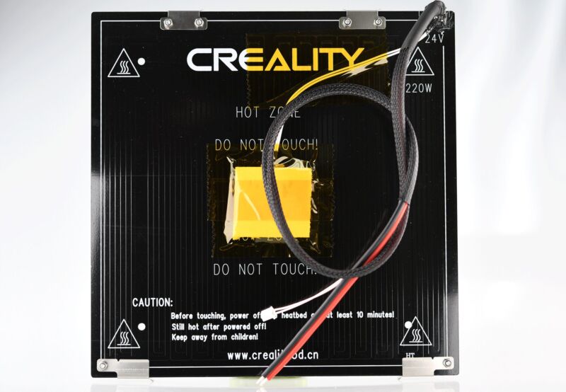 Creality 3D CP-01 Placă de Construcție cu Pat Încălzit - imagine 3