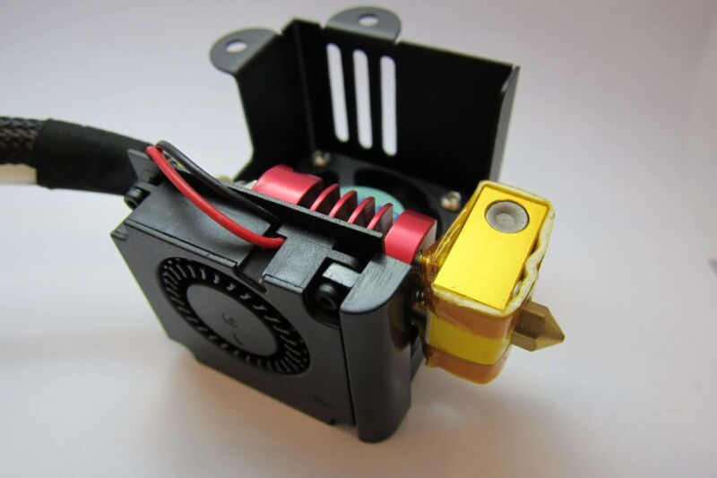 Creality 3D CR-10S 400 Cap complet de hot end cu ventilator și suport