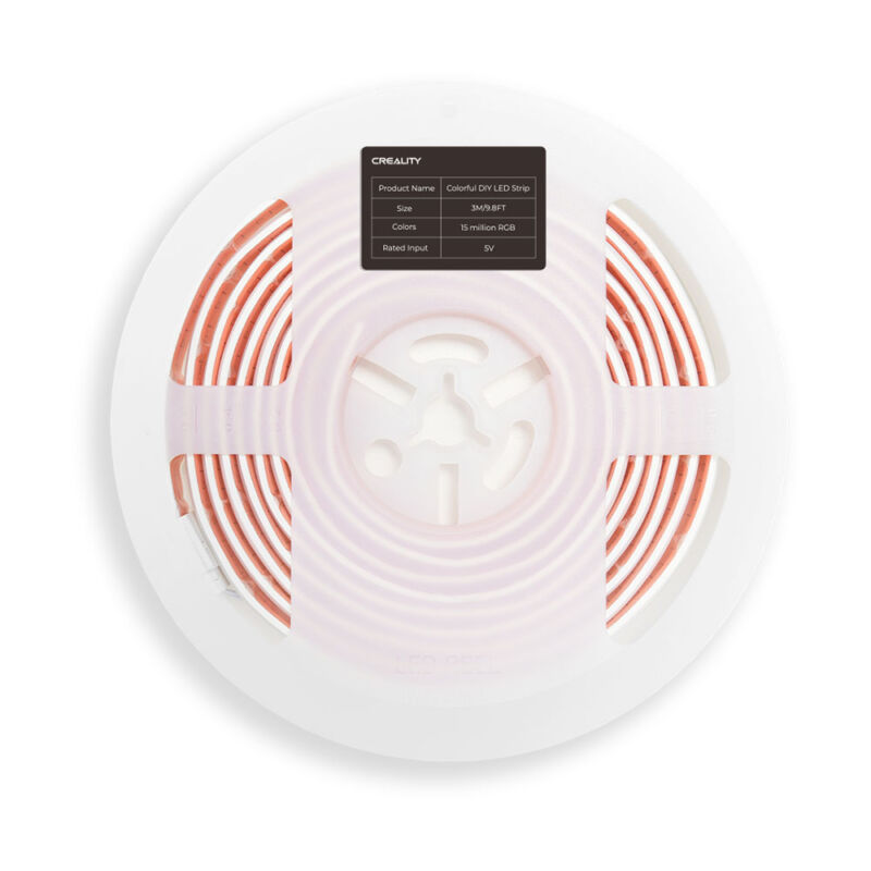 Creality 3D Benzi LED Colorate DIY - imagine 3