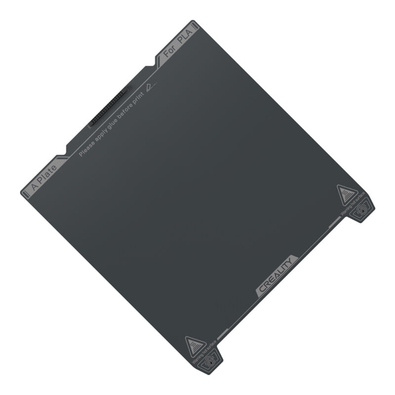 Creality 3D K1C Placă de Construcție PEI Netedă Fără Autocolant Magnetic - 235 x 235mm - imagine 2