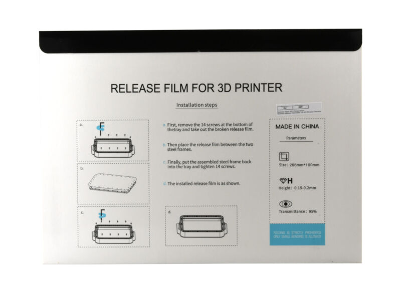 Creality 3D LD-006/CL-89 filmă FEP - imagine 3