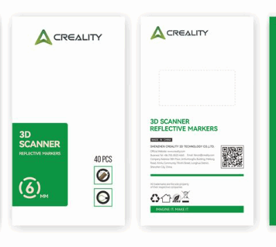 Creality Marker Reflectivi 6mm pentru Scanare