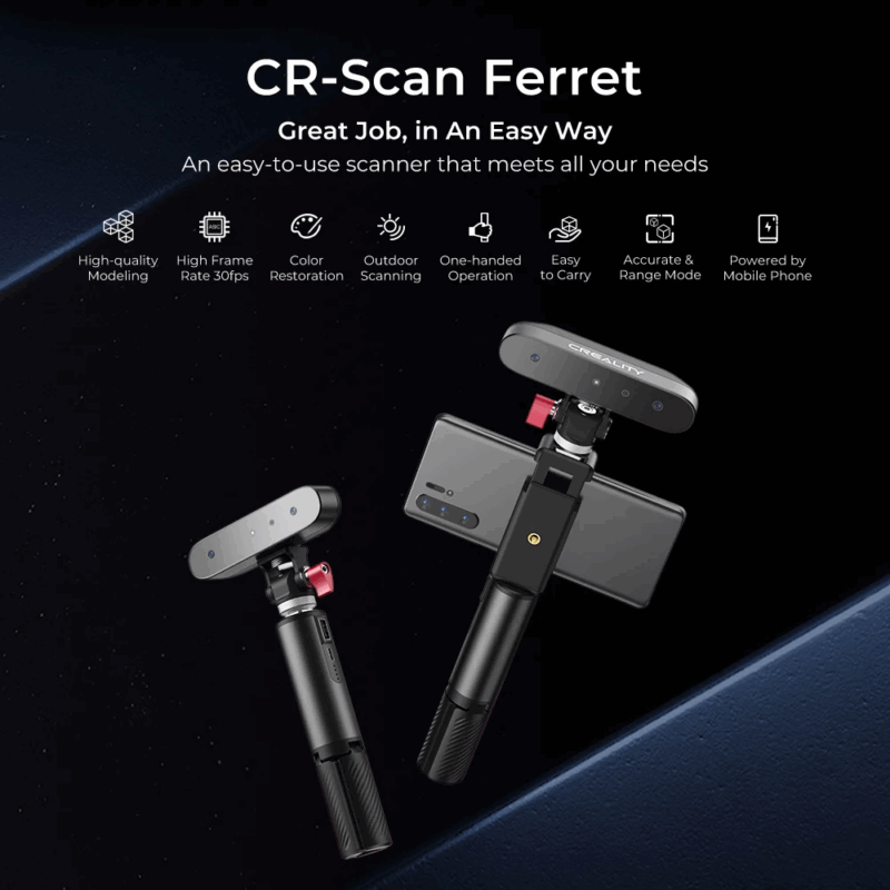 Creality CR-Scan Ferret - 1.75mm - 850g - imagine 5