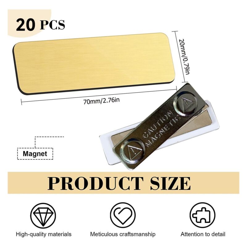 Plăcuțe de Identitate din Oțel Inoxidabil Creality Falcon - 20 bucati - 1.75mm - 500g - imagine 3