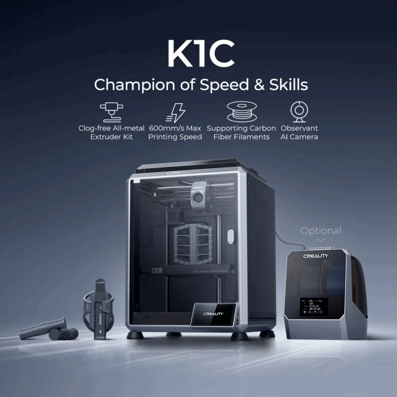 Creality K1C - 1.75mm - 16kg - imagine 2