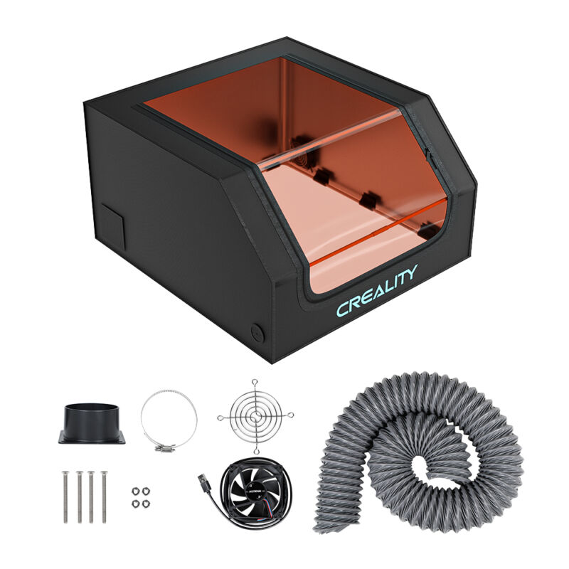 Husă Protectoare Creality pentru Gravator Laser cu Design Închis - imagine 5