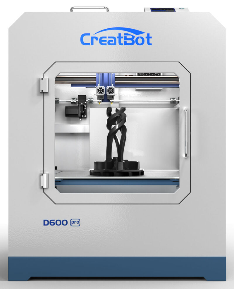 Imprimantă 3D industrială Creat Bot D600 Pro - Dimensiuni mari și complexe - 1.75mm - 190kg
