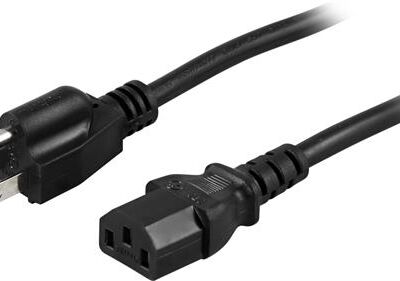 Cablu de alimentare Deltaco - 2 m - US