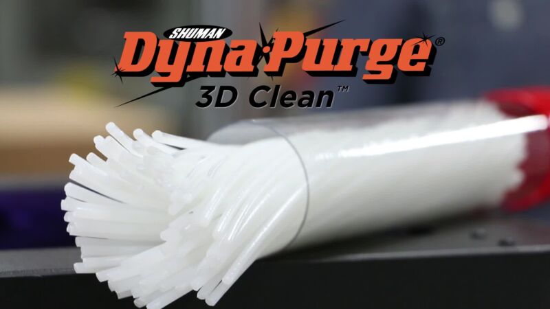 Dyna-Purge® 3D Clean™ Filament de Curățare/Purging - 1,75 mm - 50 Bețe - 75mm - 100g - imagine 5