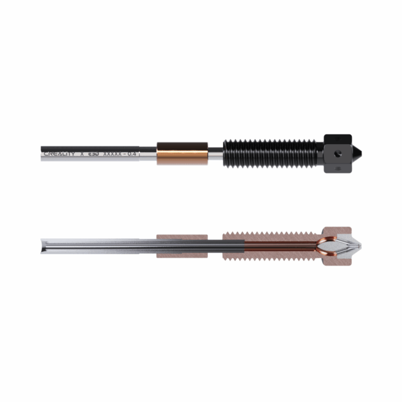 Duza E3D High Flow Ob Xidian pentru Creality Unicorn - imagine 3