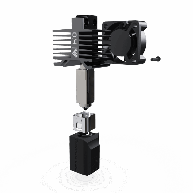 E3D DiamondBack HotEnd pentru Bambu Lab X1E - imagine 5