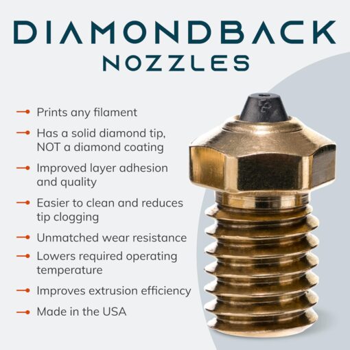 Duza Diamond Back V6 - Performanță Superioară pentru Imprimare 3D - imagine 5