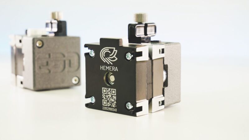 E3D Hemera XS Bowden V2 - Extruder Ușor și Compact pentru 3D Printing - imagine 5