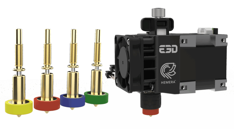 E3D Rapid Change Revo™ Hemera - Kit Complet 1.75mm, 12V