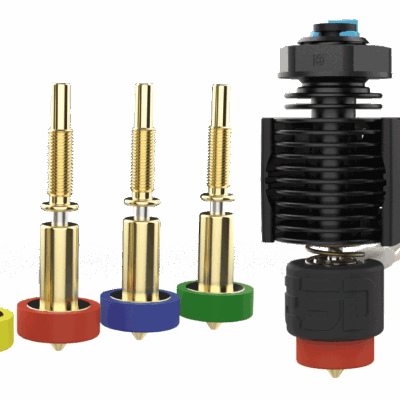 E3D RapidChange Revo™ Micro, 12V Kit complet furnizat - Negru - 1.75mm - 200g