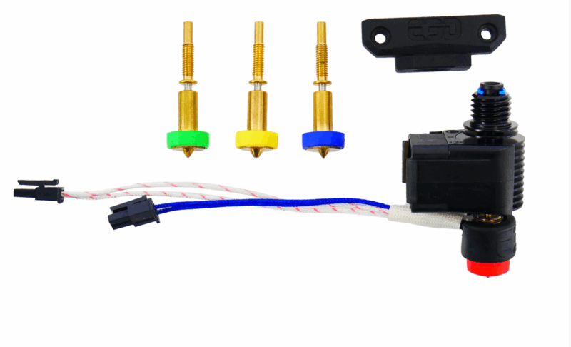 E3D Revo™ Micro Hotend cu adaptor LGX - 24V - kit complet de duze - imagine 2