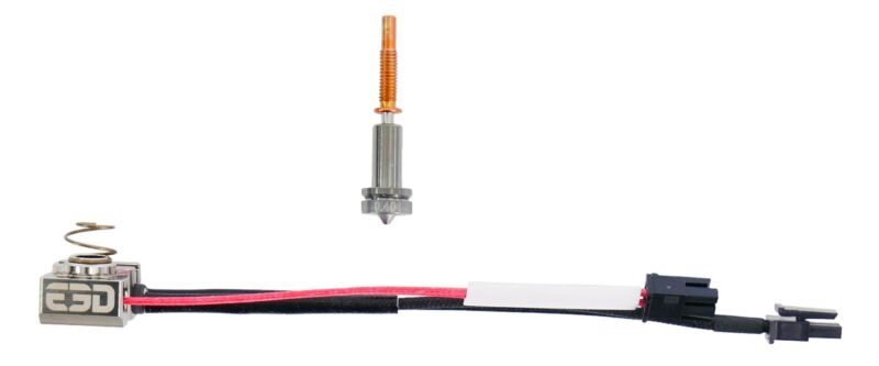 E3D Revo Ultra High Temp Hotside - PT100 - Kit cu un singur duză