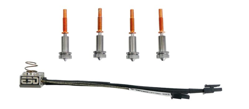 E3D Revo Ultra High Temp Hotside - PT1000 - Kit complet încărcat - 1.75mm - 50g