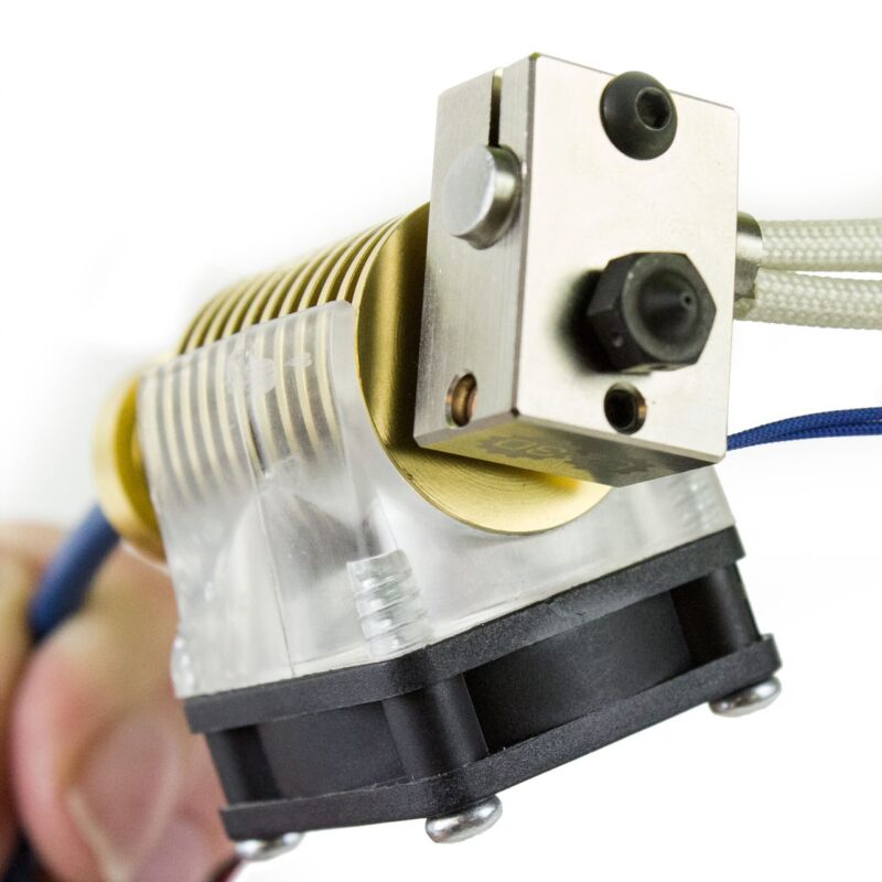 E3D V6 Auriu Edition Hot End - 1,75mm - 24V - Performanță Superioară - imagine 3