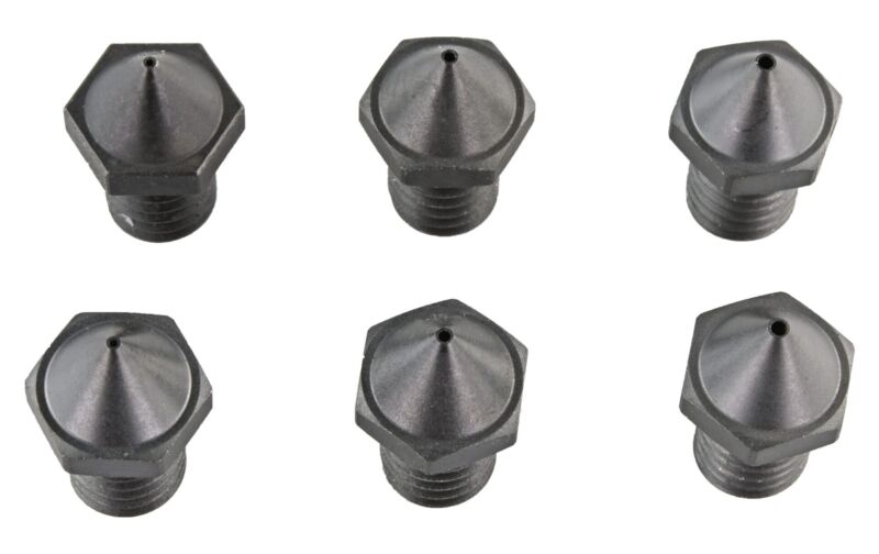 Set duze întărite Flashforge Creator 3 Pro / Creator 4 - 0.4/0.6/0.8 mm - 6 bucăți
