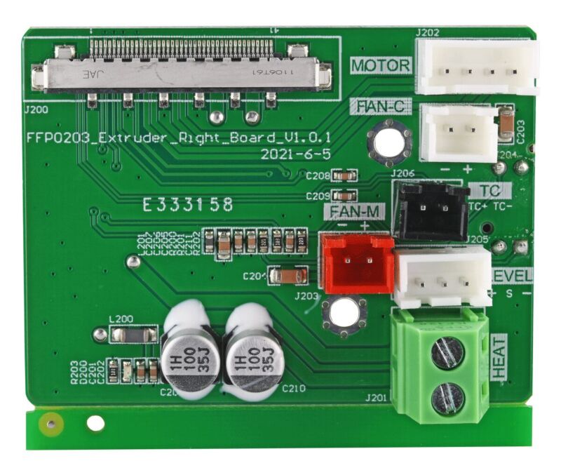 Flashforge Creator 3 Pro Placă Extruder Dreapta - imagine 2